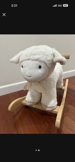Kids rocking sheep