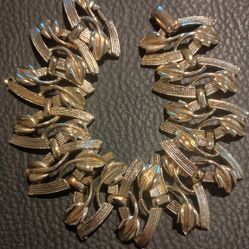 VINTAGE GOLD TONE BRACELET 
