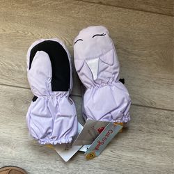 Cat & Jack Winter Mittens - Purple 2t-5t