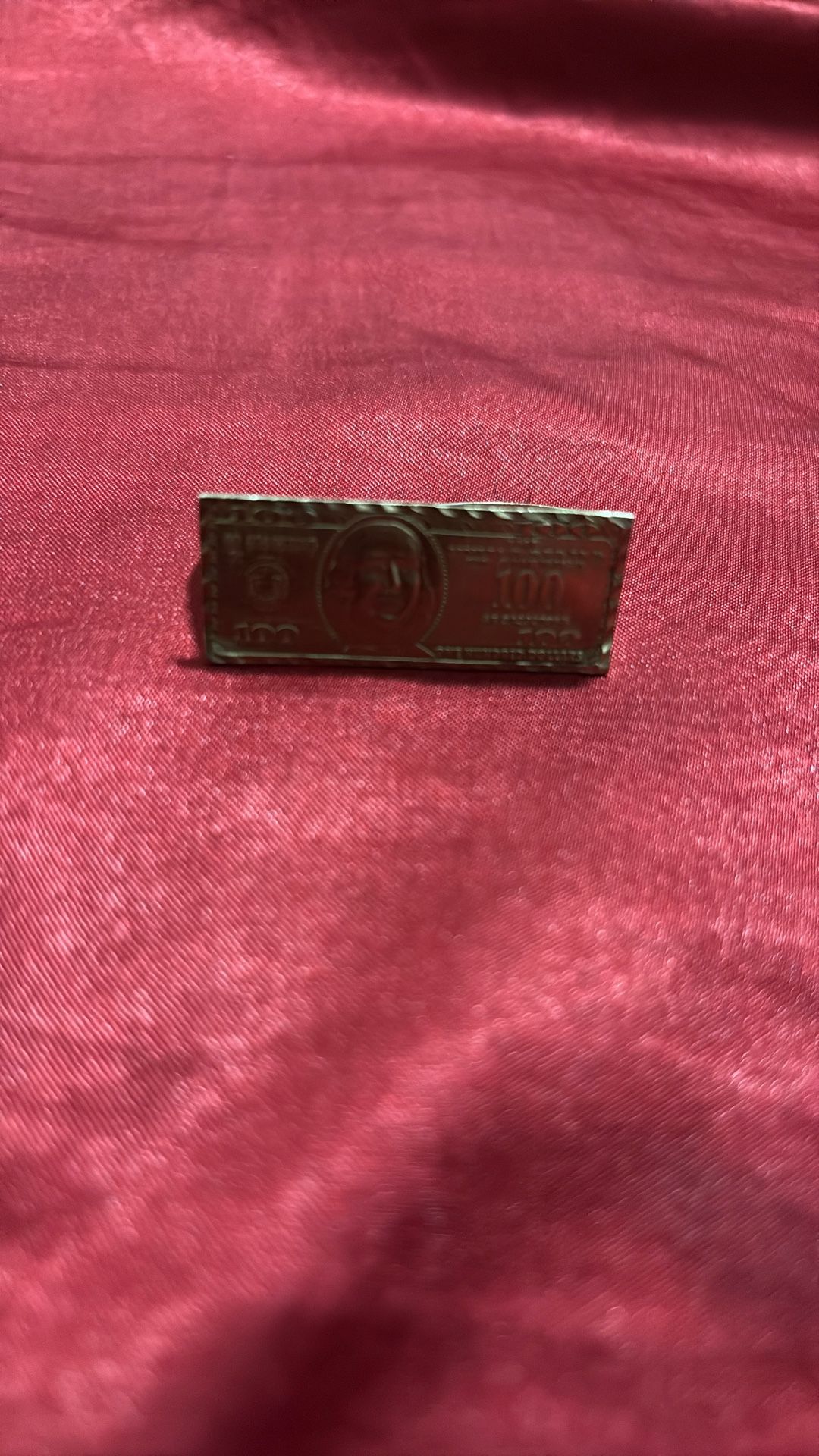 2 finger 100 bill ring