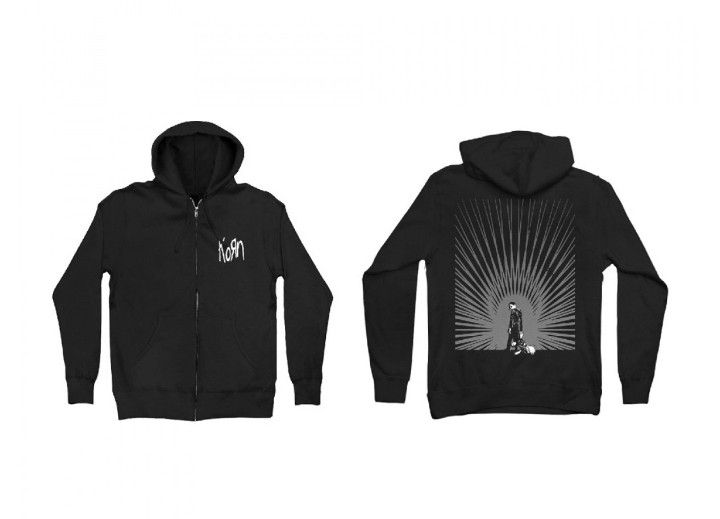 New Korn Serenity Hoodie Size XL $60 Price Is FIRM.     The Korn "Serenity" hoodie here features the name in white on the front right corner          