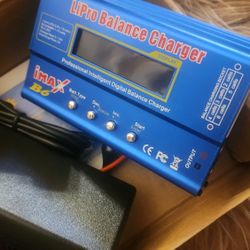 (212)
IMAX B6 80W Lipo Battery Balance Charger 6A Discharger, RC Hobby Lipo NiMh Li-ion Ni-Cd Digital Lipro Balance Charger Discharger + AC Power 12V