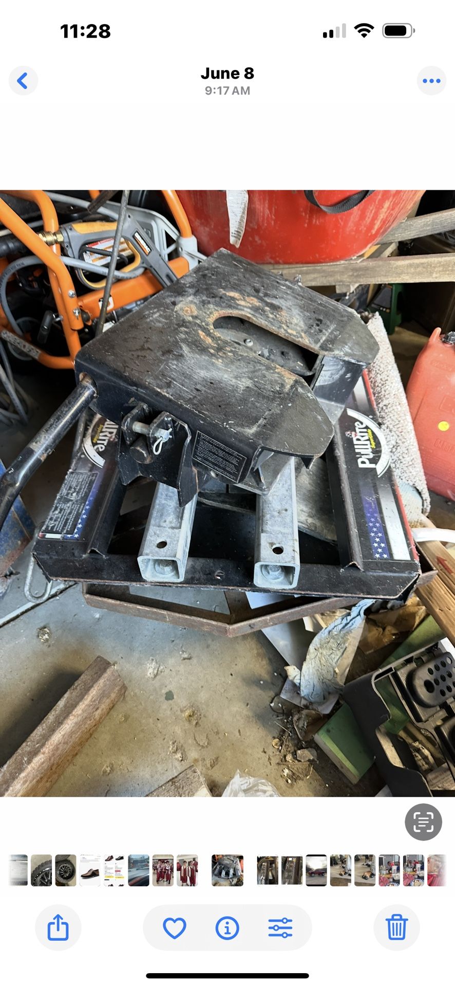 Pull rite 5th Wheel Hitch