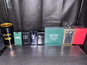 Designer fragrances lot Dior baccarat YSL Prada