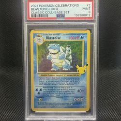 Celebrations Blastoise Psa 9 (Pokemon Cards)
