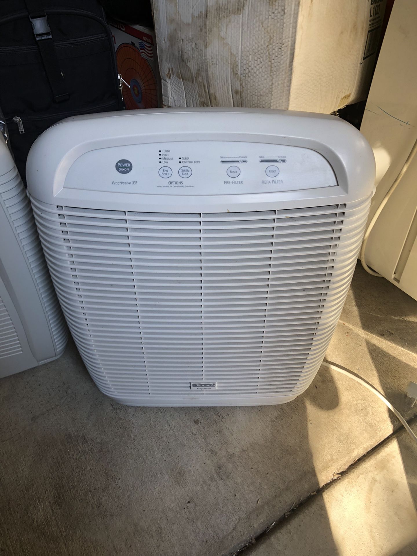 PRICE IS FIRM Kenmore Progressive 335 Hepa Air Cleaner Purifier Allergy Pet Smoke Dust Pollen LIKE NEW FILTERS LARGE ROOM