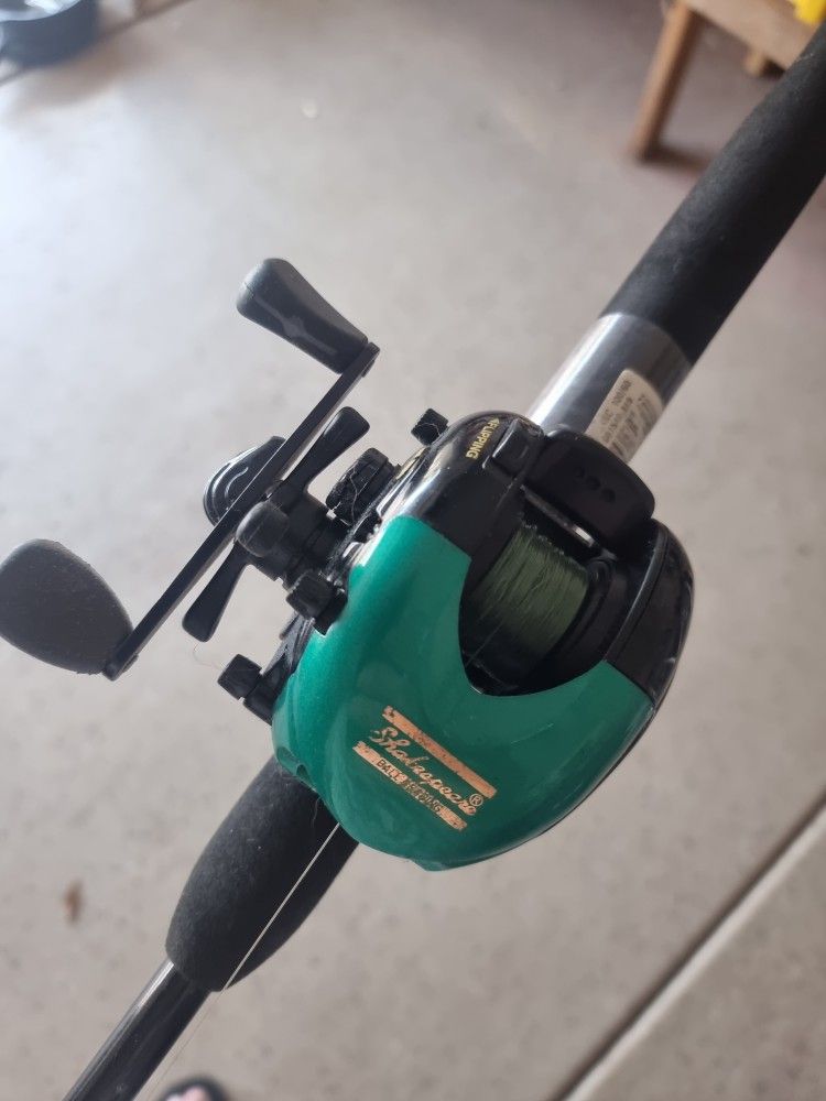 Shakespeare Bait caster And Rod