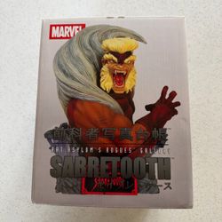 Art Asylum Rogues' Gallery Sabretooth Mini-Bust