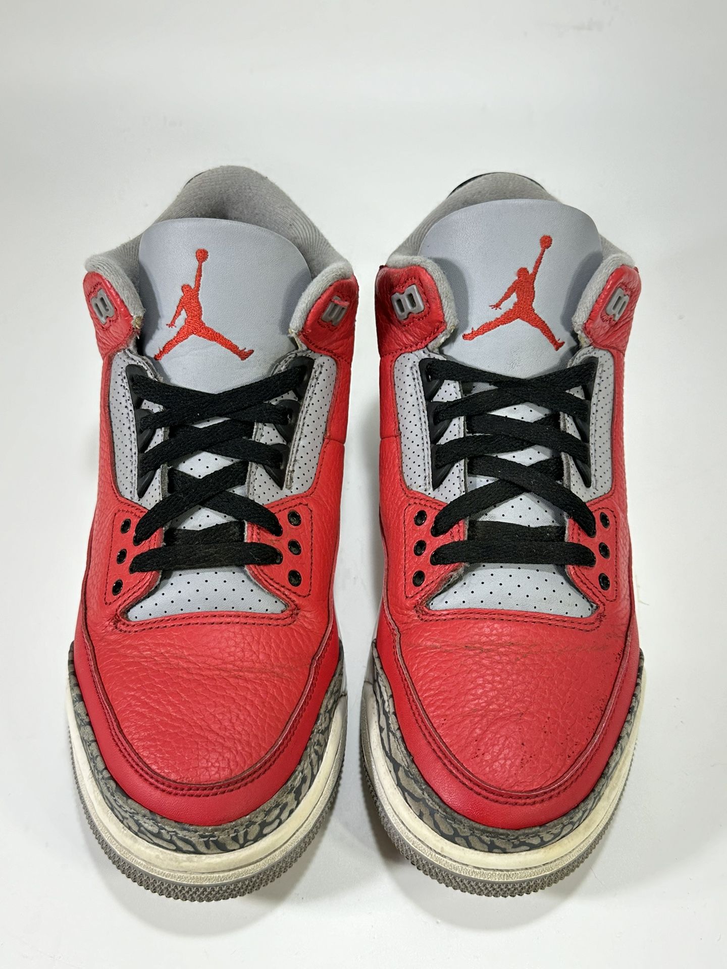 Nike Air Jordan 3 Retro SE Mid Unite OG III Red Cement ~ Size 9 ~