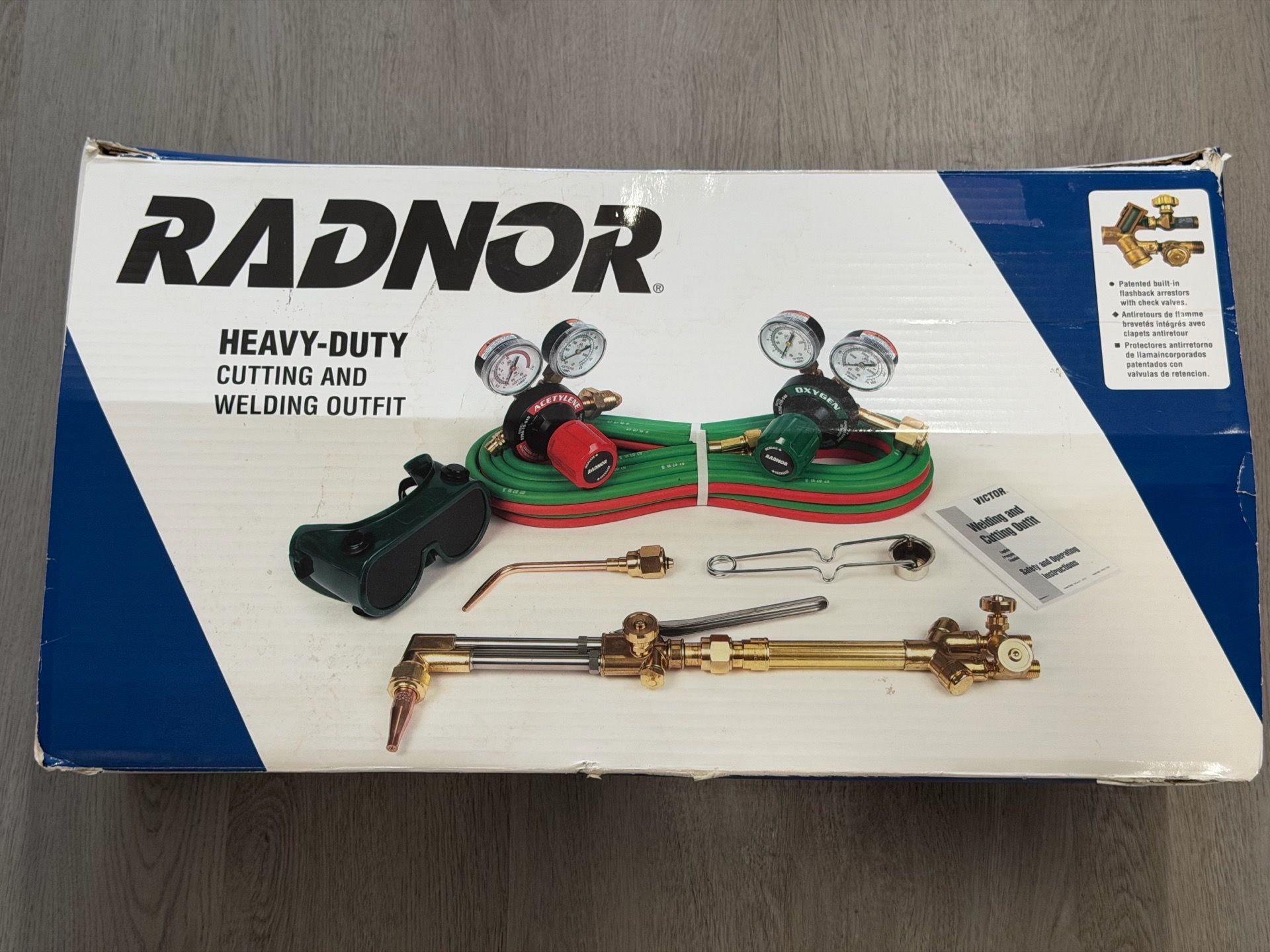 Radnor Heavy-Duty Cutting and Welding Outfit New