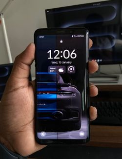 Samsung S9 With Samsung Watch 5