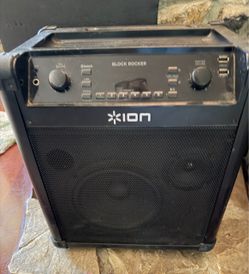 Ion block rocker speaker