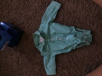 Baby Boy onesie flannel