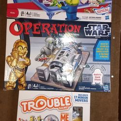 GAMES: Operation & Trouble