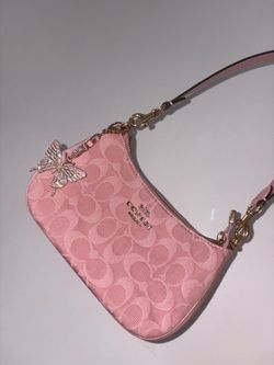 Pink Denim Coach