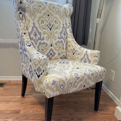 Farley Upholstered Wingback Chair