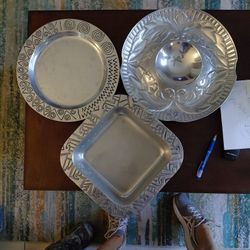 Wilson Armetale Serving plates