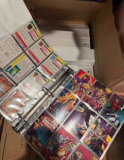 Comic book card collection Marvel, DC, Image