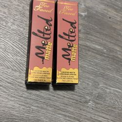 Too Faced Melted Matte Liquified Long Wear Lipstick – 2 Pack – Brand New!