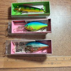 2ea Tapas “Ruston Rap” 1ea Sinking Plongeant