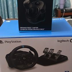 G923 Logitech Wheel with Shifter