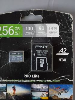 PNY Pro Elite 256GB microSD Card