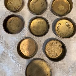 8 Brass Core Plugs 1 Cam Plug