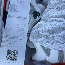 Jordan Retro White 4s Cement Size 10.5