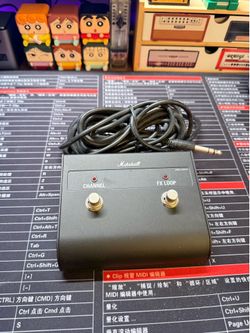 Marshall amp foot switch