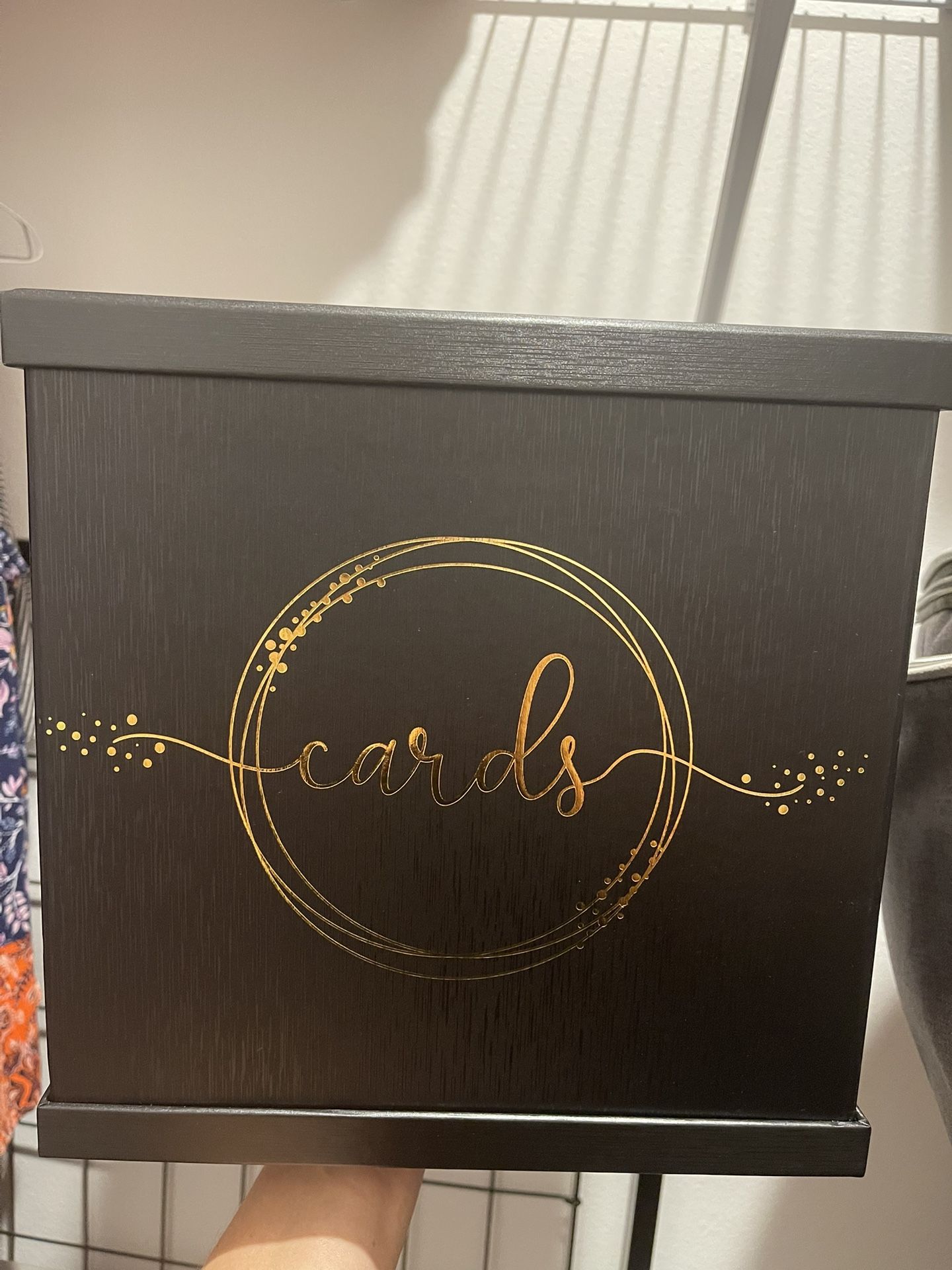 Card Box For Monetary Gifts