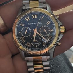 Raymond Weil Geneva Sapphire Crystal Swiss Stainless Steel 7260 Caliber RW T310  WR 630ft