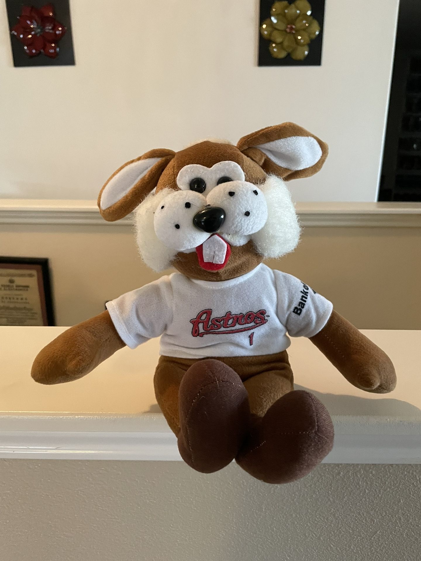 HOUSTON ASTROS RETIRED MASCOT JUNCTION JACK PLUSH TOY