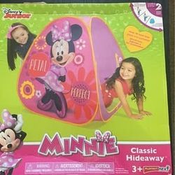Minnie Mouse Basic Twist, Pop, & Play Indoor Tent No Assembly Required Intended for Children Ages 2 to 5