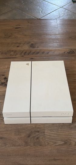 White Ps4 console only