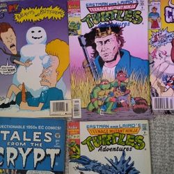 Rare 1990s Teenage mutant Ninja Turtles Comics And More
