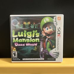 Luigi’s Mansion Dark Moon for Nintendo 3DS XL 2DS video game console system new Luigi luigis COMPLETE