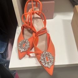 Limited Edition, Orange Zara Heels
