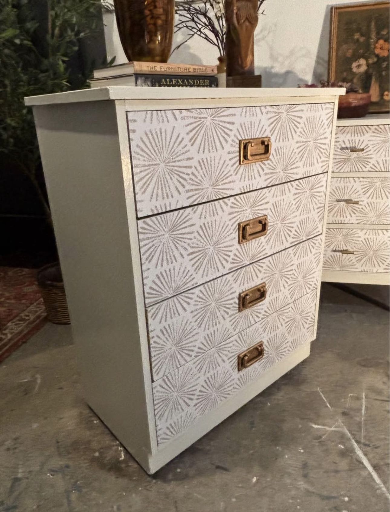 Petite White Dresser 