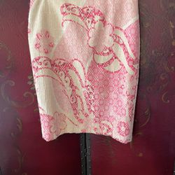 Tahari Pink Wool Shirt Size 10