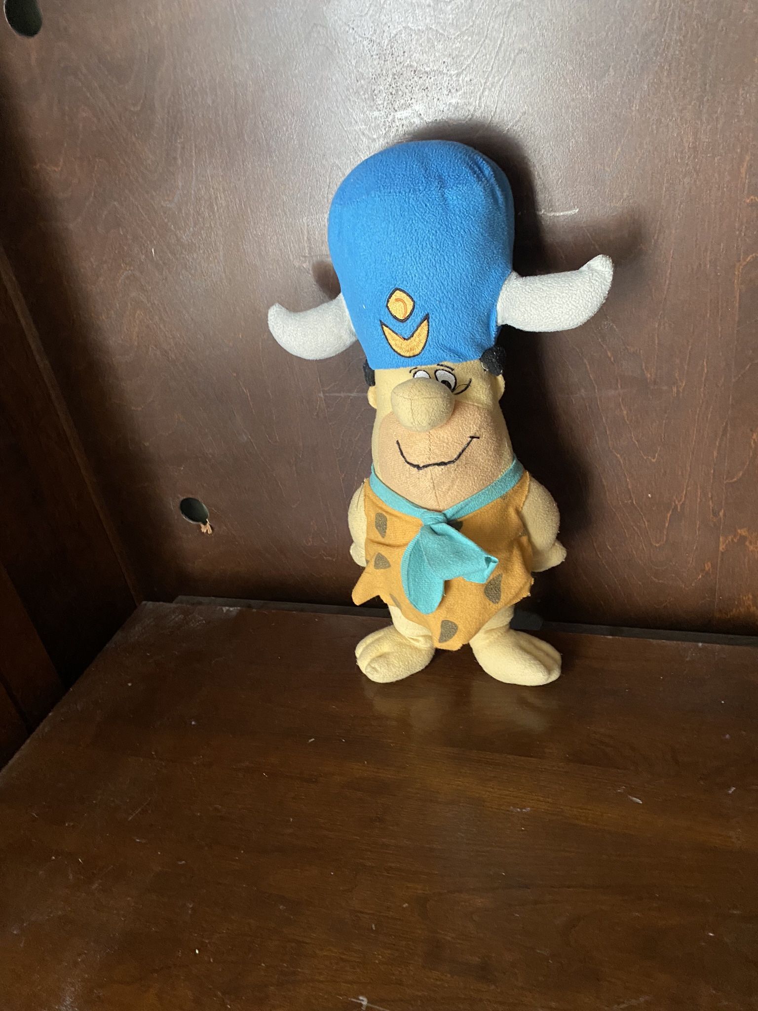Vintage Fred Flintstone Flintstones Plush Toy Doll