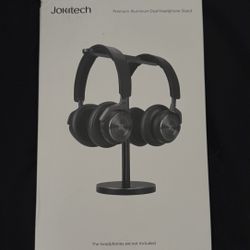 Premium Aluminum Dual Headphone Stand – JOKItech (New in Box) / Soporte Doble de Audífonos de Aluminio – JOKItech (Nuevo en Caja)