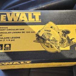 Dewalt Circler Saw  15a 7-1/4p