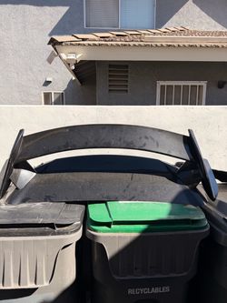 Honda Civic 2018 Sedan Trunk with type R style wing