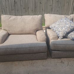 sofa and chair set