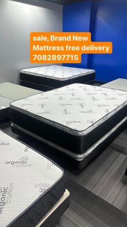 Huge sale for Mattress And Box Twin size #mattress and box 150.$ full 190$ Queen 200$ king 290$. free delivery free set up 708….289…7715… cash or Zell