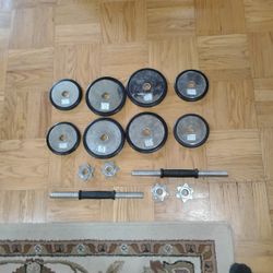Dumbbells Adjustable Weights 