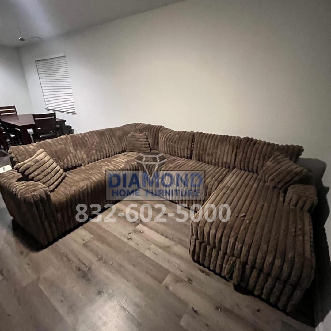 SONIC MOCHA SECTIONAL W/ STORAGE & PULL OUT BED 