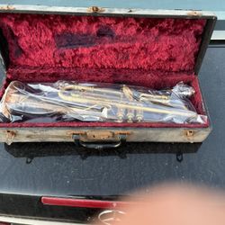 King Hb White Liberty Model Trumpet 