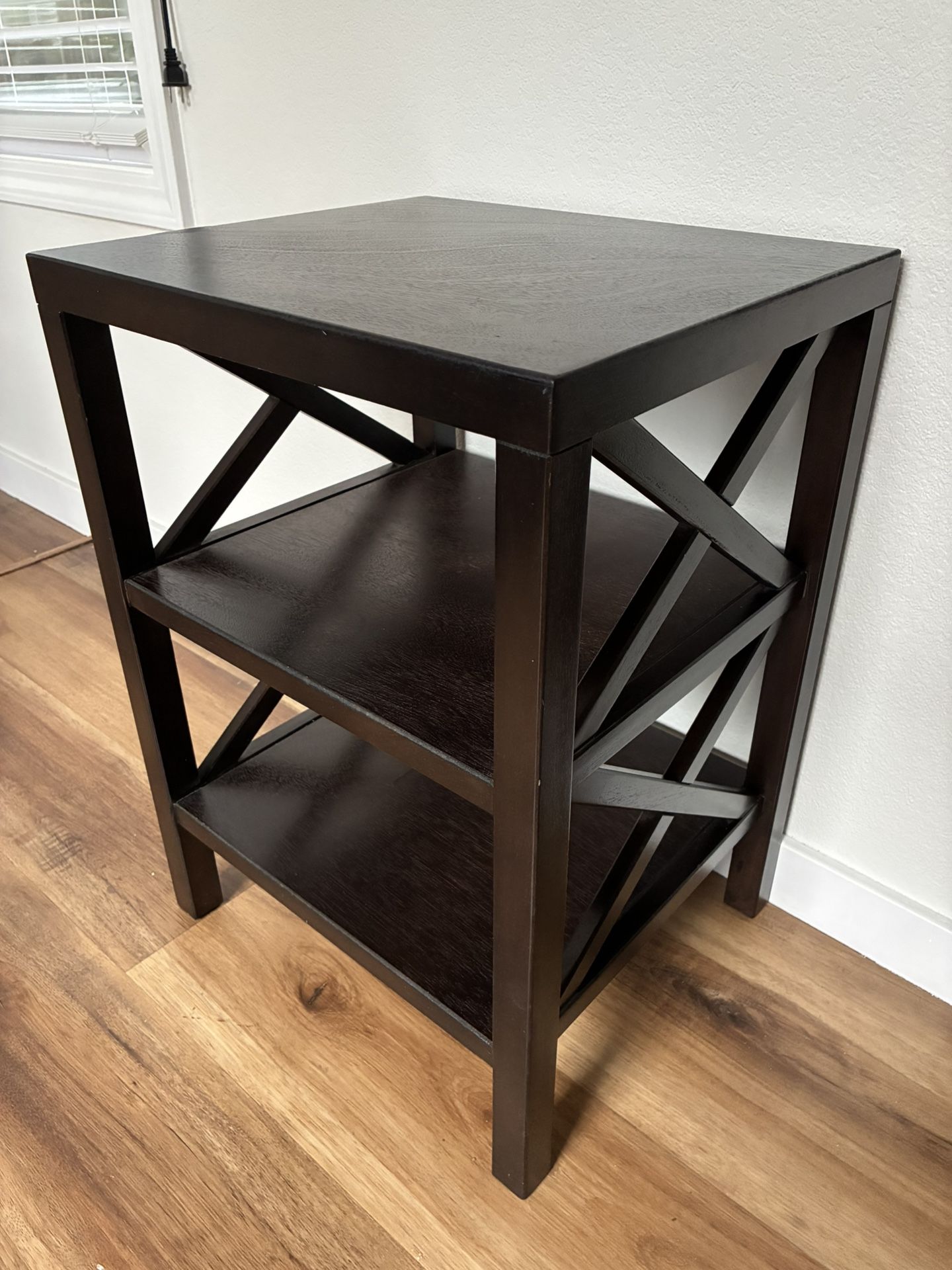Wood Nightstand/ End Table