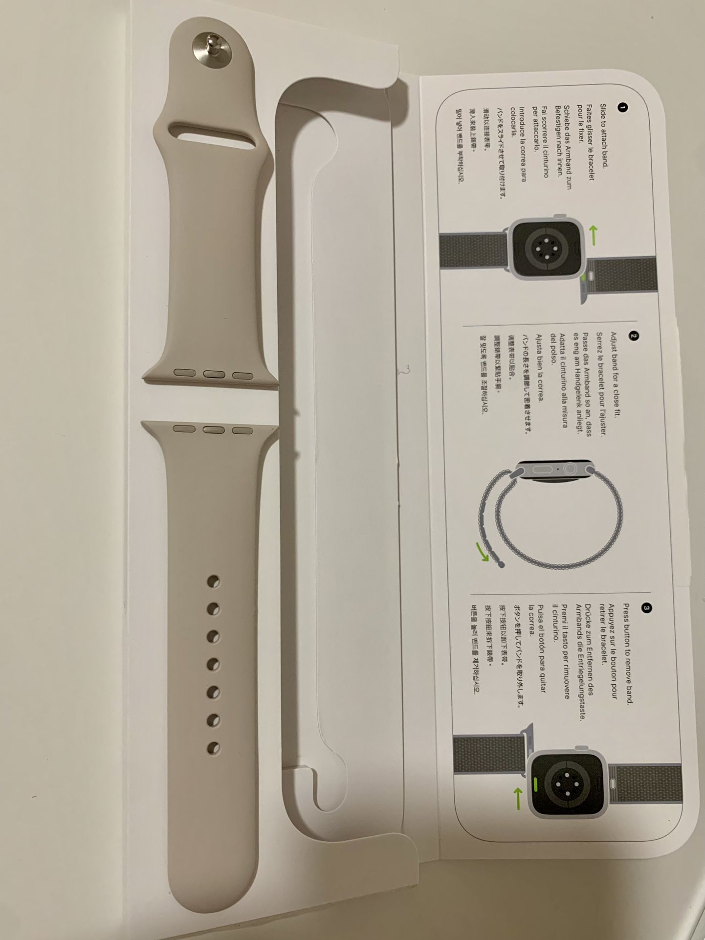 Apple Watch Starlight Sport Band 45mm